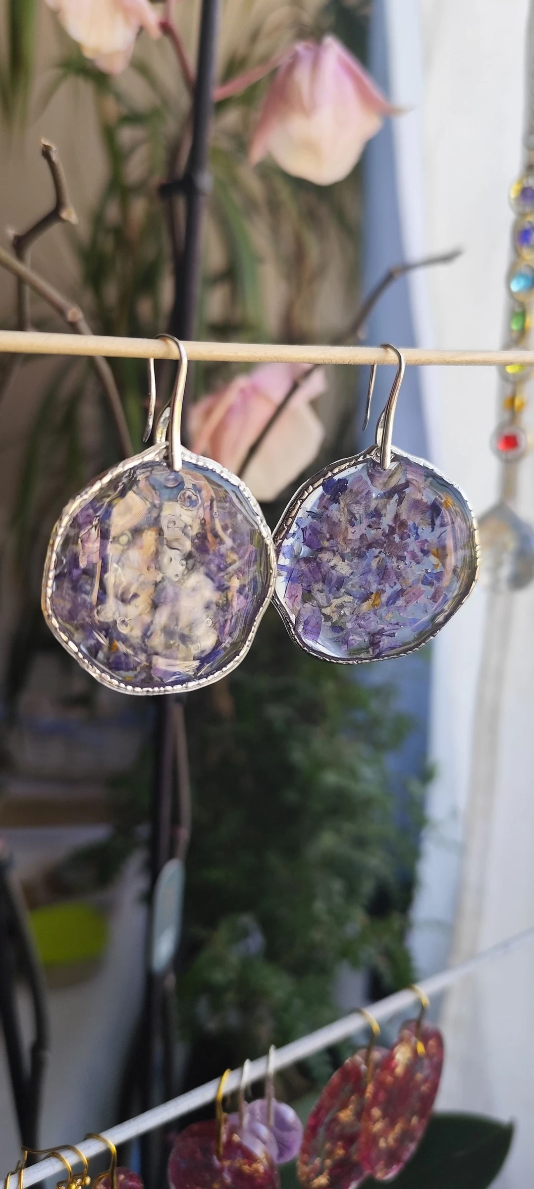 Brincos #XXL #Flores Azuis 💙💙 – photo 8
